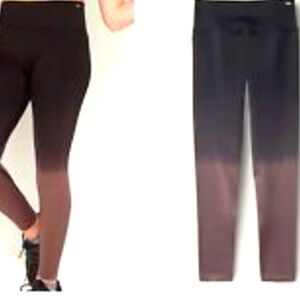 Pink Victoria Secret Small Ombre "I AM STRONG" black to brown